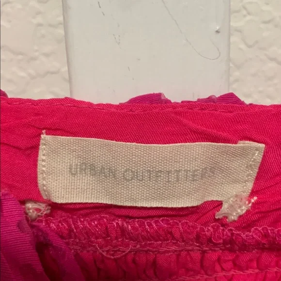 Urban Outfitters Pink Floral Milkmaid Mini Dress Size XS - Picture 6 of 12